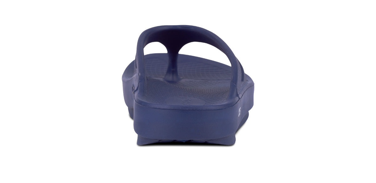 Women's OOriginal Sandal - Navy - OOFOS back view