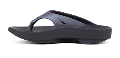 Women's OOriginal Sport Sandal - Graphite - OOFOS front view