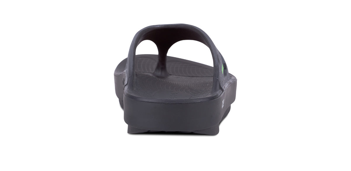 Women's OOriginal Sport Sandal - Graphite - OOFOS medial view