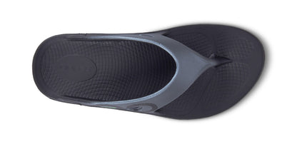 Women's OOriginal Sport Sandal - Graphite - OOFOS top view 