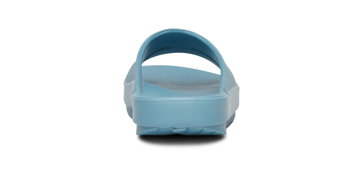 OOahh Slide Sandal - Ocean Blue back view