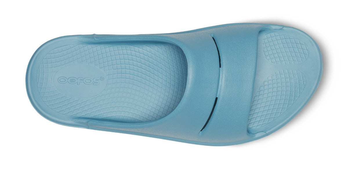 OOahh Slide Sandal - Ocean Blue top view
