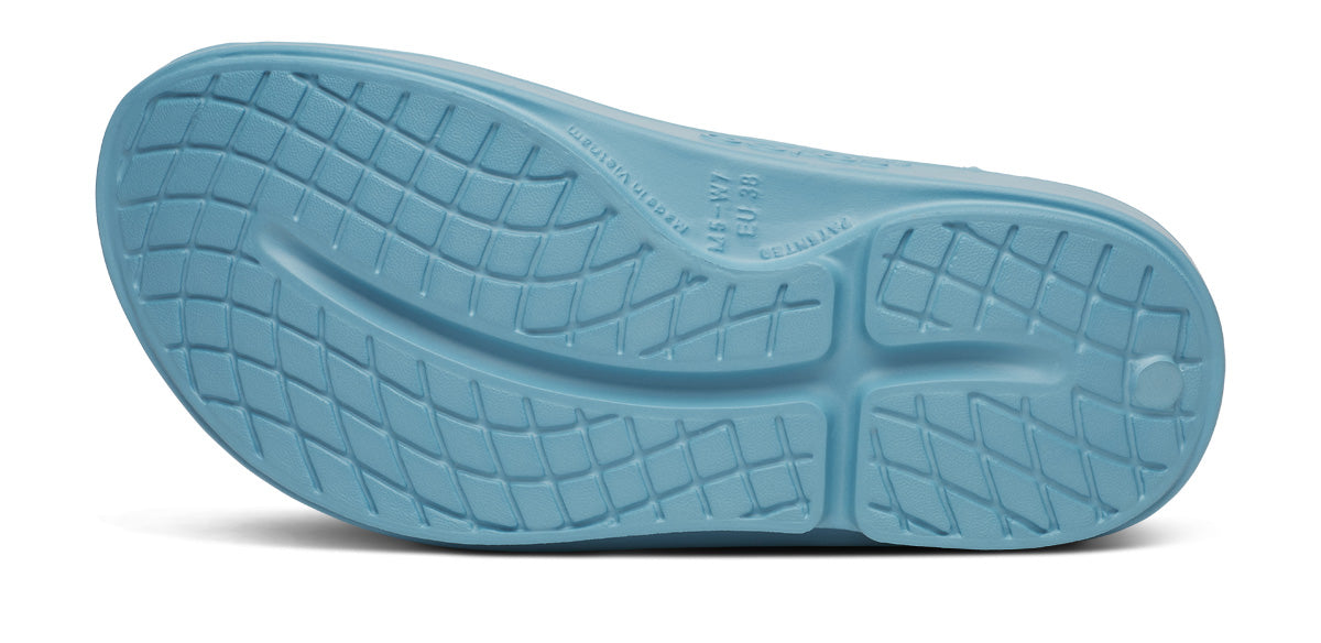 OOahh Slide Sandal - Ocean Blue bottom view