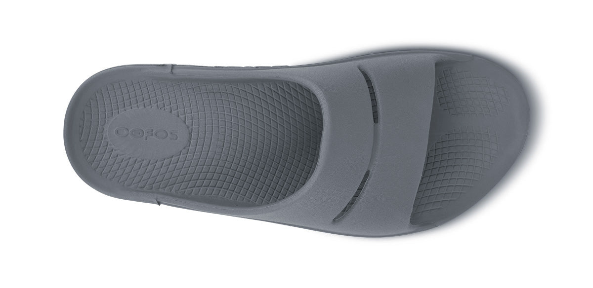 OOahh Slide Sandal - Slate top view