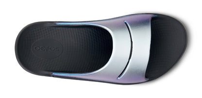 Women's OOahh Luxe Slide Sandal - Frost top view