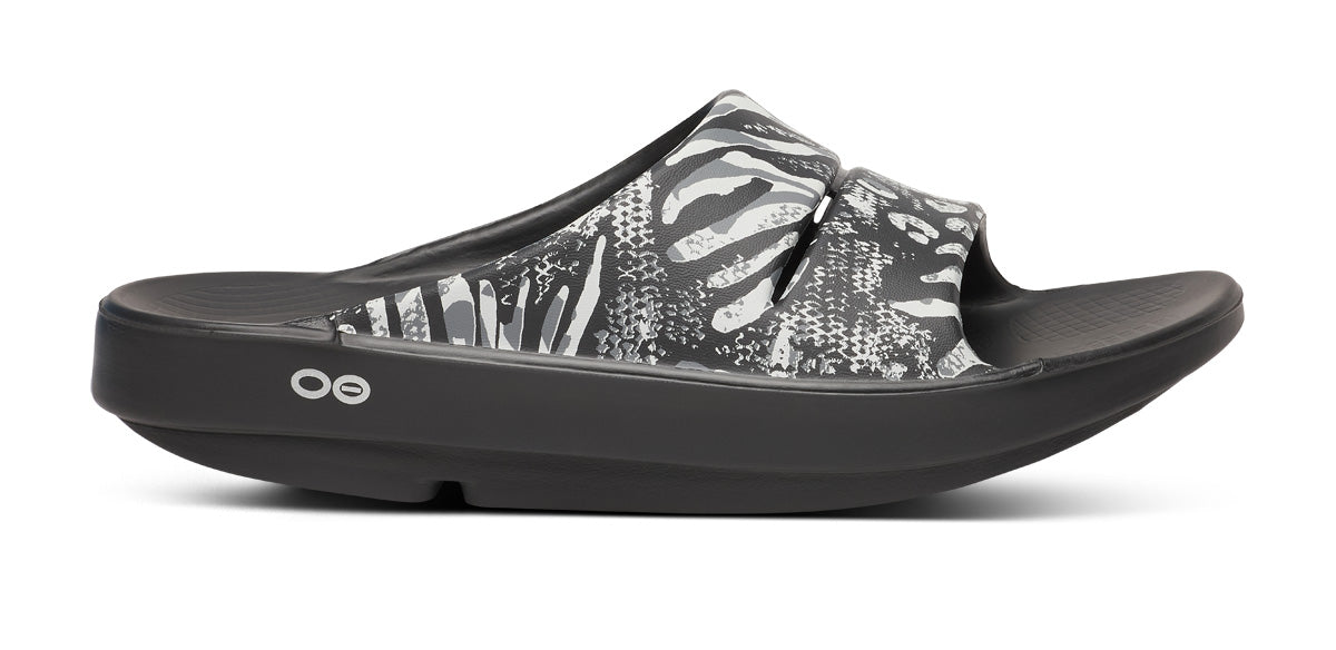Women's OOahh Limited Slide Sandal - Combo Camo lateral view