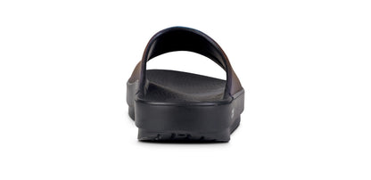 Women's OOahh Luxe Slide Sandal - Midnight Spectre back view