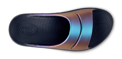 Women's OOahh Luxe Slide Sandal - Midnight Spectre top view