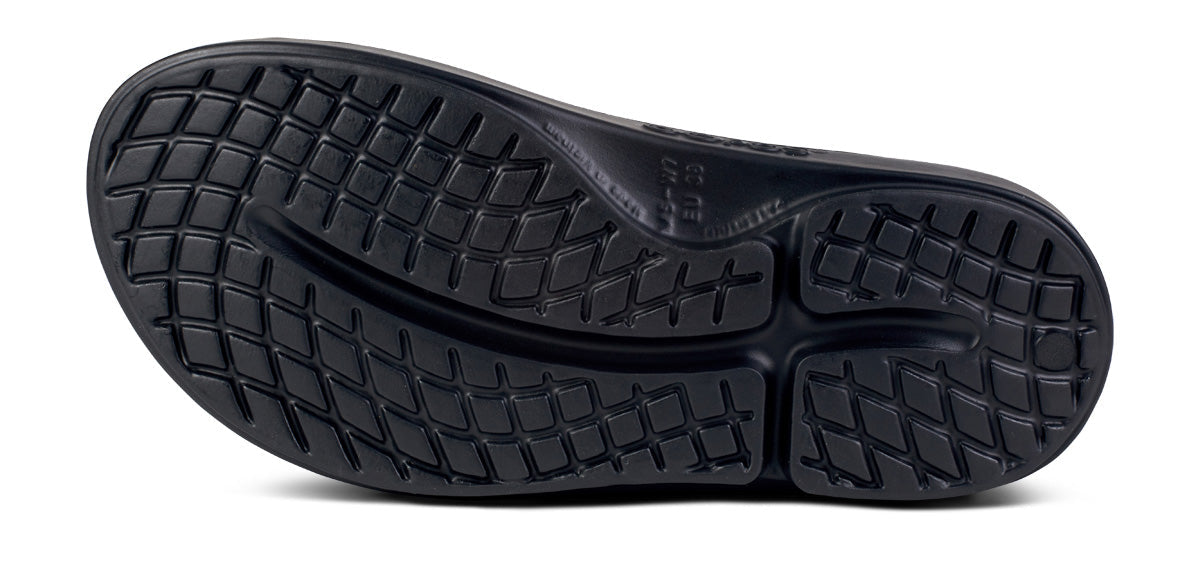 Women's OOahh Luxe Slide Sandal - Midnight Spectre bottom view