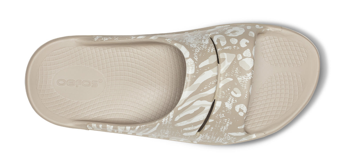 Women's OOahh Limited Slide Sandal - Nomad Combo Camo top view