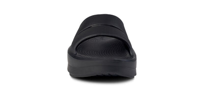 Women's OOmega OOahh Sandal - Black front view