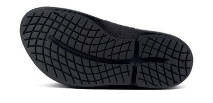 Women's OOmega OOahh Luxe Sandal - Latte bottom view