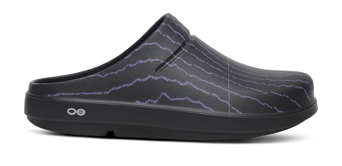 USAL x OOFOS OOcloog Clog - Cochno lateral view