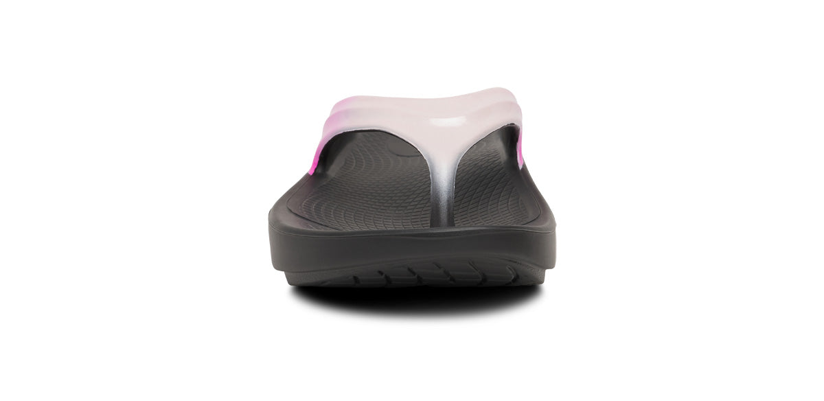 Women's OOlala Luxe Sandal - Frosted Fuchsia front view