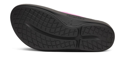 Women's OOlala Luxe Sandal - Frosted Fuchsia bottom view