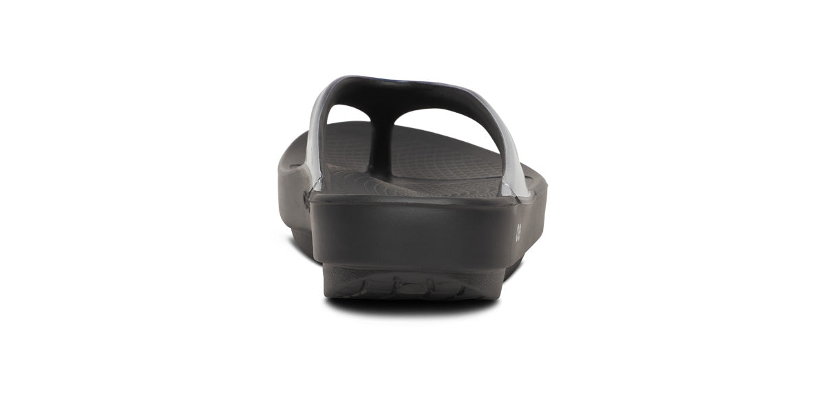 Women's OOlala Luxe Sandal - Shimmer Blue back view
