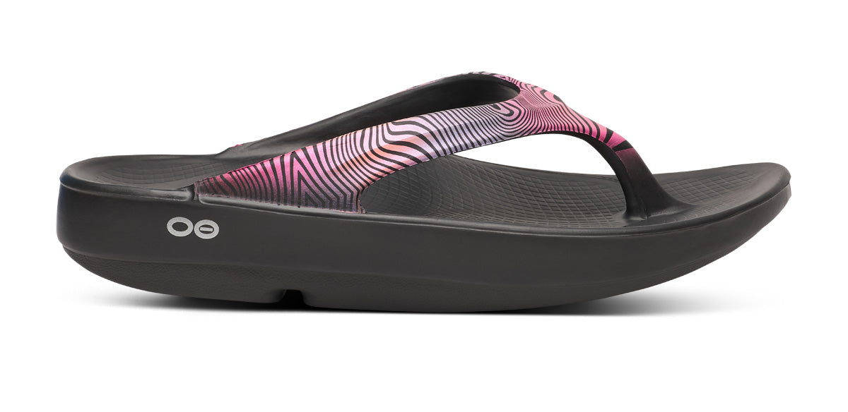 Women's OOlala Limited Sandal - Disco Zebra lateral view