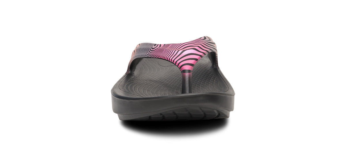 Women's OOlala Limited Sandal - Disco Zebra front view