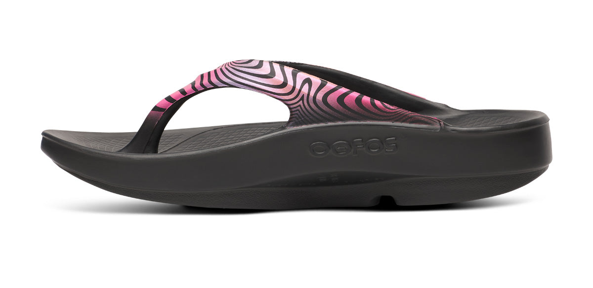 Women's OOlala Limited Sandal - Disco Zebra medial view