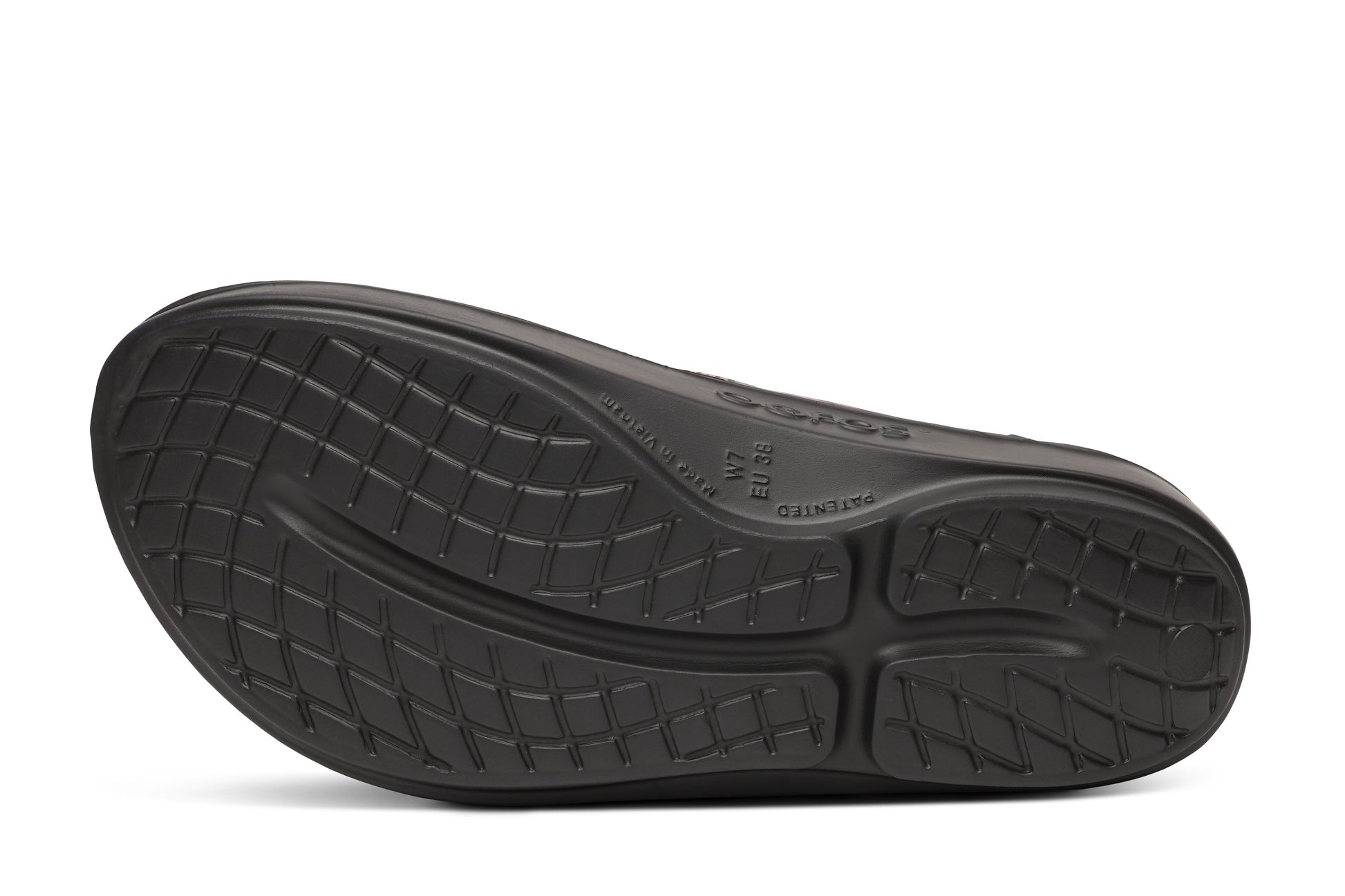 Women's OOlala Limited Sandal - Disco Zebra bottom view