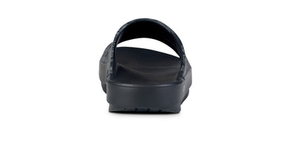 Women's OOahh Sport Slide Sandal - Black Water Camo back view