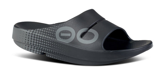 Women's OOahh Sport Slide Sandal - Black Matrix main view