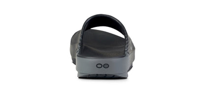 Women's OOahh Sport Slide Sandal - Black Matrix back view