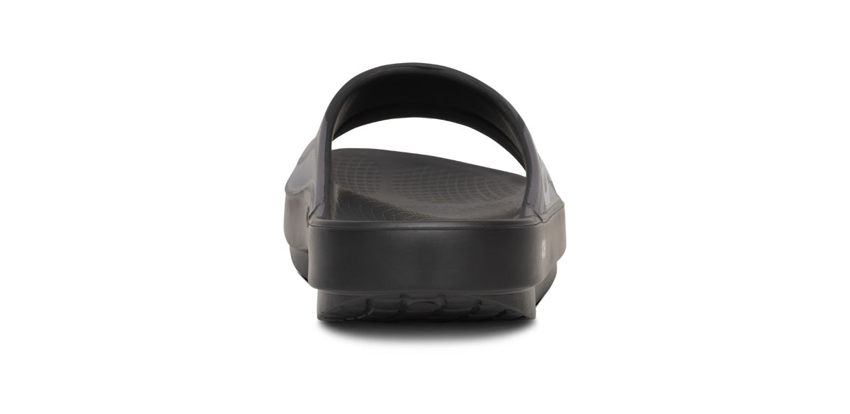 OOahh Sport Slide Sandal - Black Wave back view
