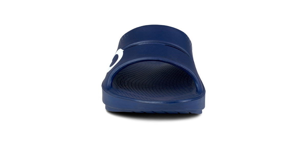 Women's OOahh Sport Slide Sandal - Navy Matrix front view