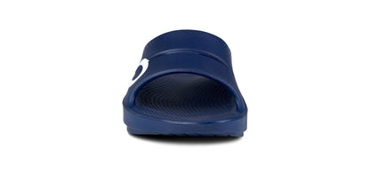 Women's OOahh Sport Slide Sandal - Navy Matrix front view
