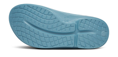 OOahh Sport Slide Sandal - Ocean Blue Wave bottom view