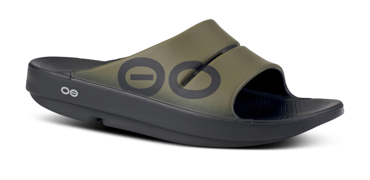 Women's OOahh Sport Slide Sandal - Tactical Green main view