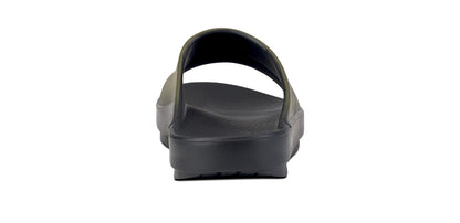 Men's OOahh Sport Slide Sandal - Tactical Green back view