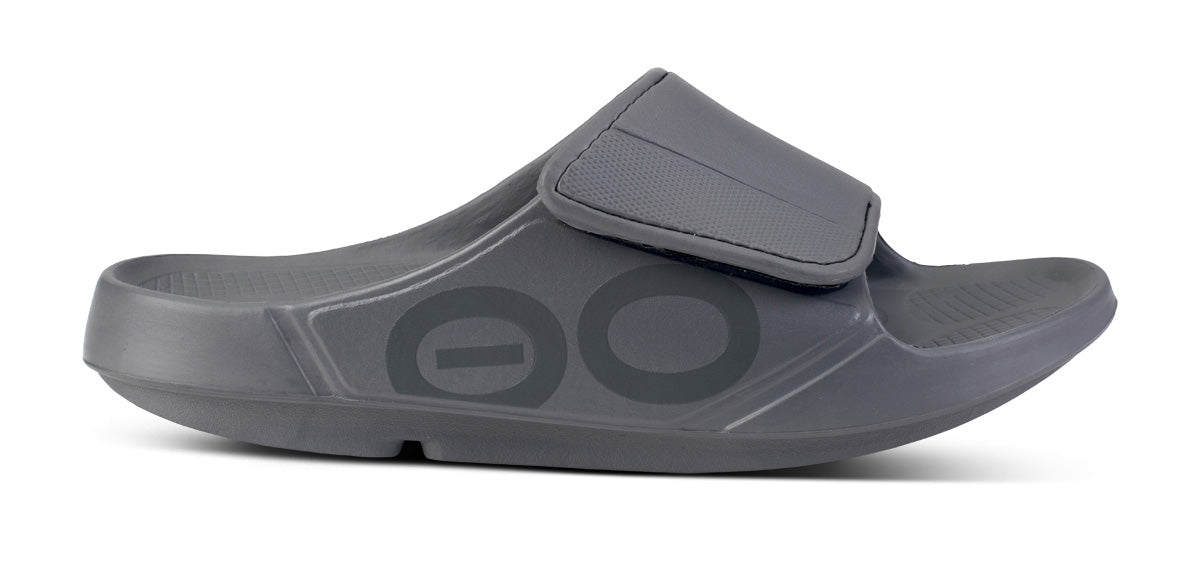 Men's OOahh Sport Flex Sandal - Slate lateral view