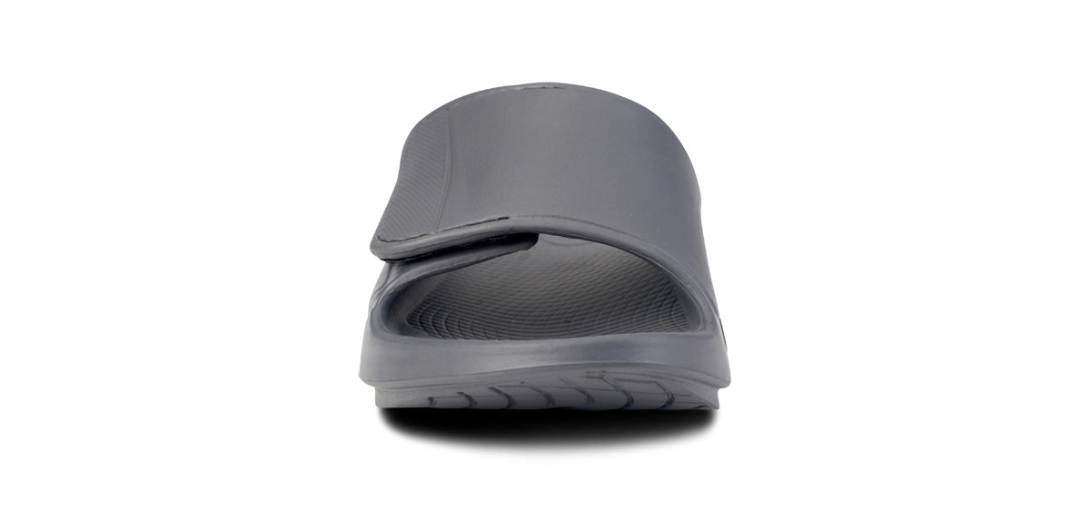 Men's OOahh Sport Flex Sandal - Slate front view