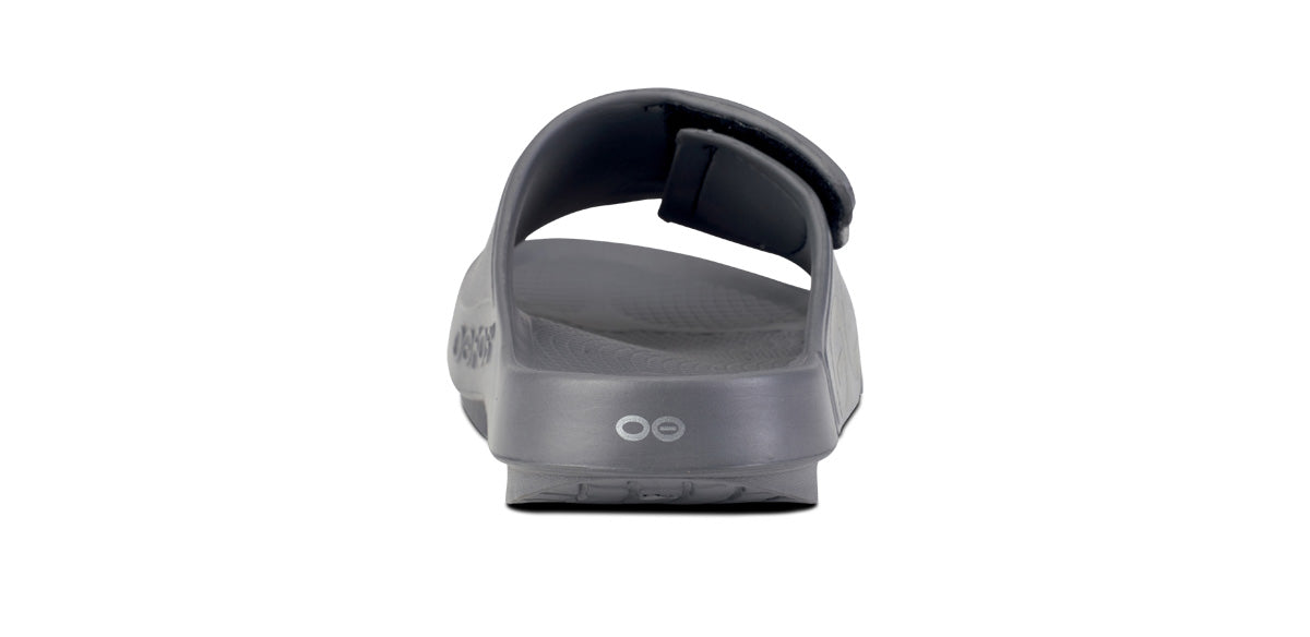 Men's OOahh Sport Flex Sandal - Slate back view
