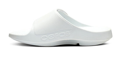 Women's OOahh Sport Flex Sandal - White medial view