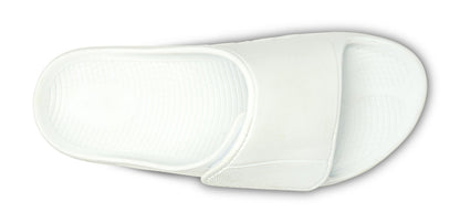 Men's OOahh Sport Flex Sandal - White top view