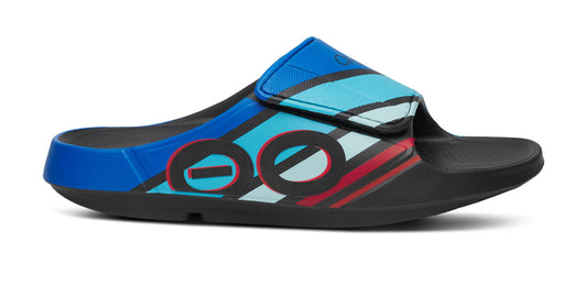 OOahh Sport Flex Sandal - Limited Edition 2025 Chicago lateral view