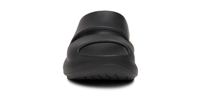Women's OOyea Slide Sandal - Black front view