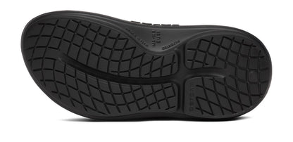 Women's OOyea Slide Sandal - Black bottom view