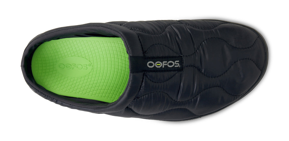 Men's OOcoozie Thermo Mule - Black top view