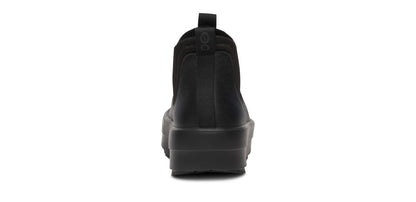 Women's OOmega Leather Londoner - Black back view