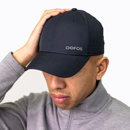 cOOl down Cap Unisex - Black front view on male model | lifestyle