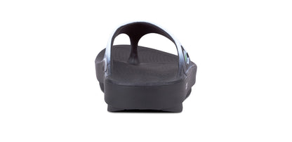 Men's OOriginal Sport Sandal - Cloud White - OOFOS back view