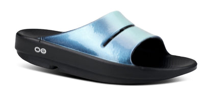 Women's OOahh Luxe Slide Sandal - Atlantis front view