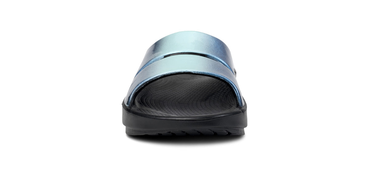 Women's OOahh Luxe Slide Sandal - Atlantis front view