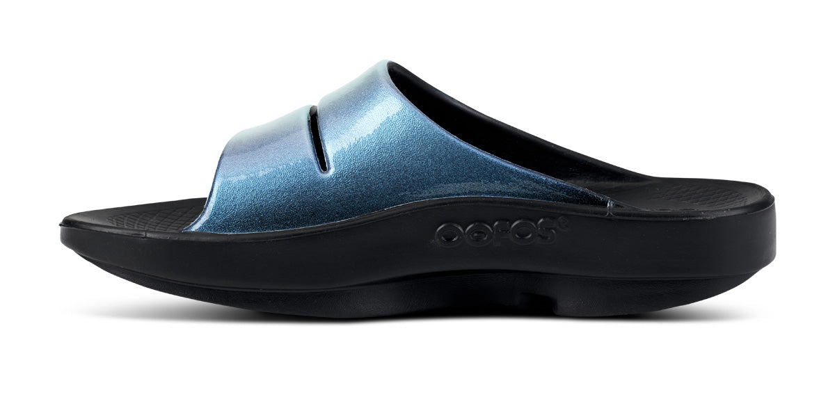 Women's OOahh Luxe Slide Sandal - Atlantis medial view