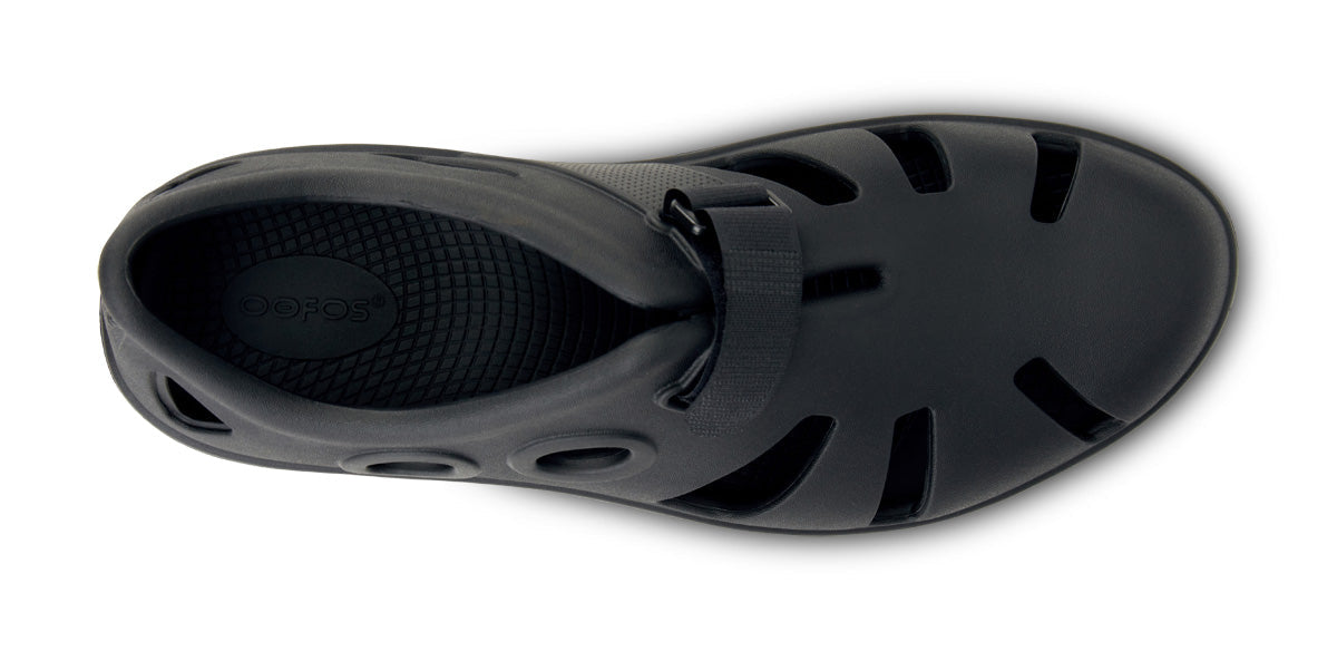 Women's OOcandoo Sandal - Black top view