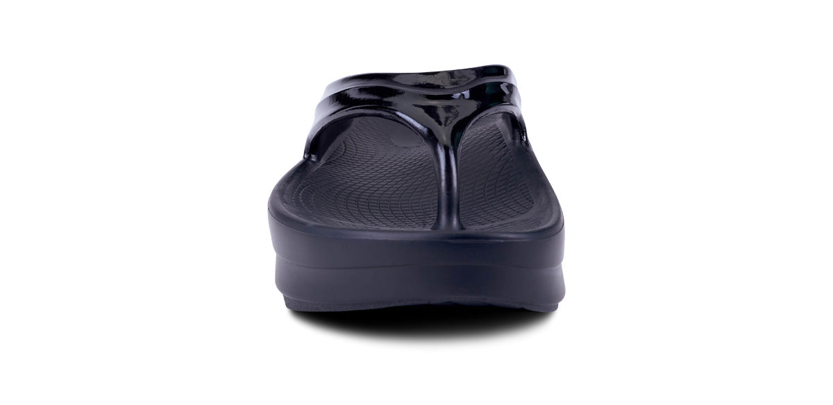 Women's OOmega OOlala Sandal - Black front view